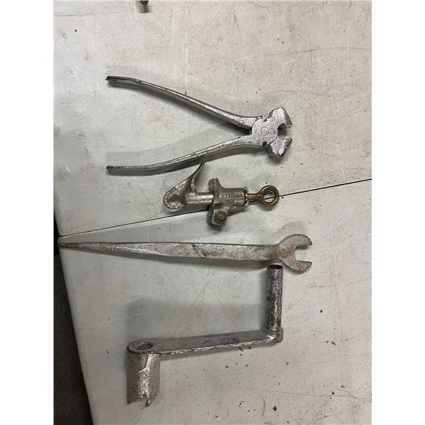 4 pc. Misc. antique tools