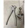 Image 4 : 4 pc. Misc. antique tools