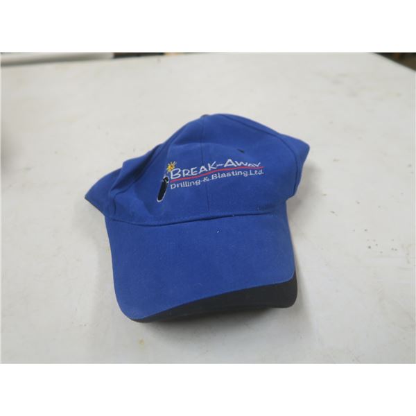 blue break-away drilling/blasting hat