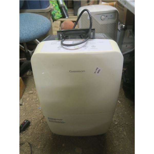 garrison dehumidifier- powers on