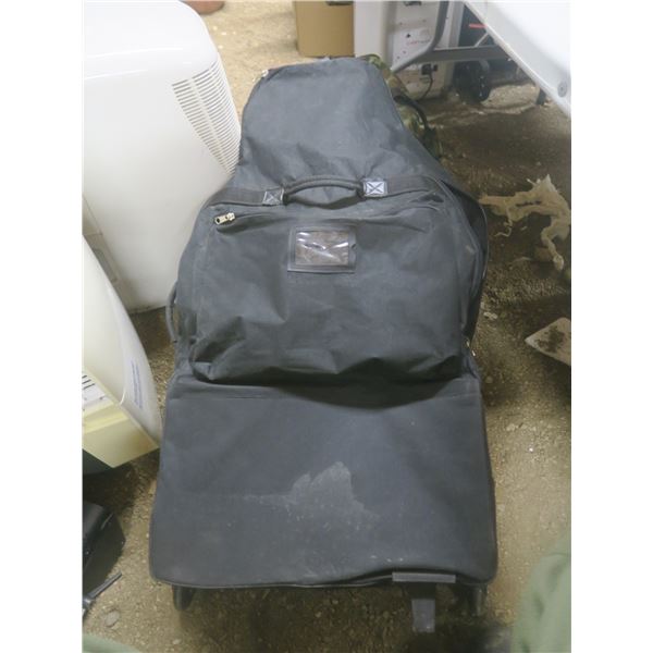 massage bench in case