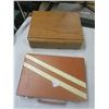 Image 1 : 3 drawer cassette case, backgammon case, small suitcase