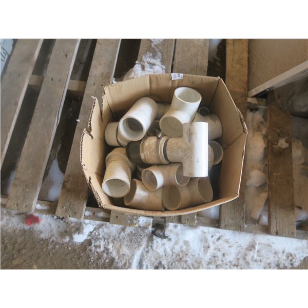 box of pvc pipe fittings