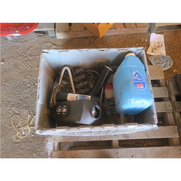 box of misc. hardware