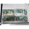 Image 1 : 1970s and 80s Saskatchewan Licence Plate (One plate is in pair)
