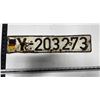 Image 1 : German Licence Plate.