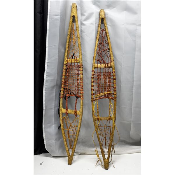 Vintage Wooden Snowshoes.