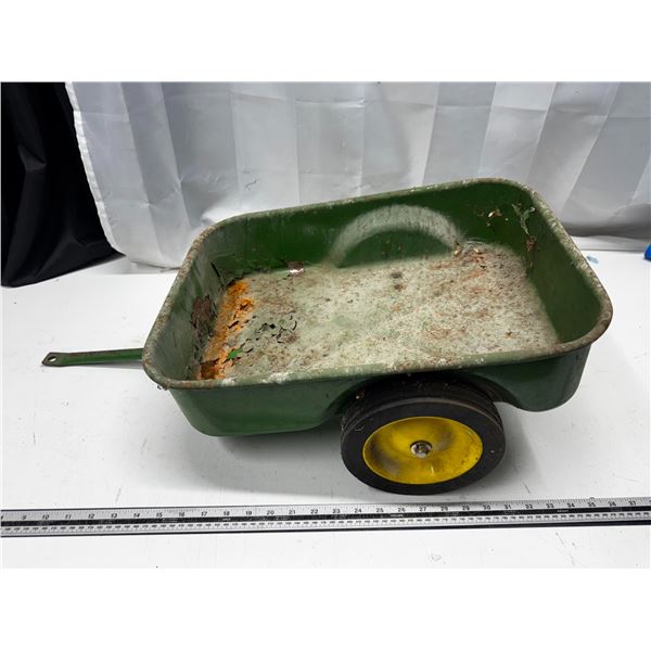 John Deere Pedal Tractor Trailer.