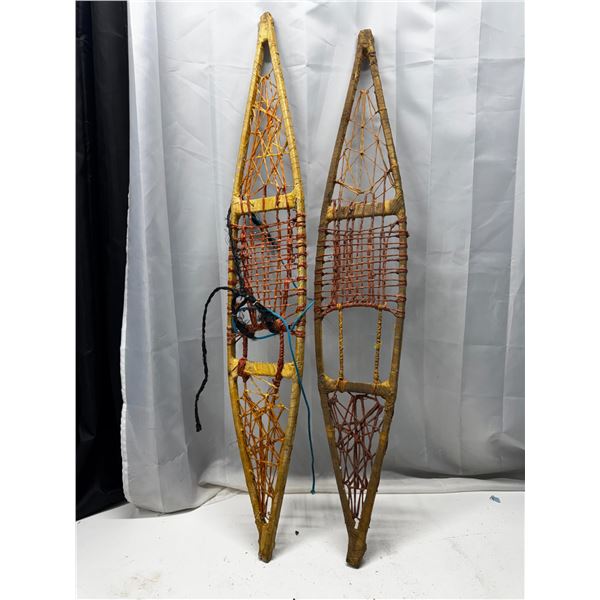 Vintage Wooden Snowshoes.