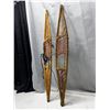 Image 5 : Vintage Wooden Snowshoes.