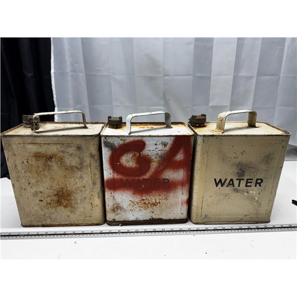 Vintage 1941, 1942, 1944 Water Tanks