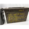 Image 3 : Military Empty AMMO Cartridge Metal Box.
