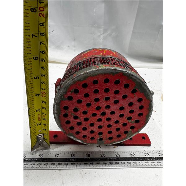 Hand Crank Air Raid Siren (Working)