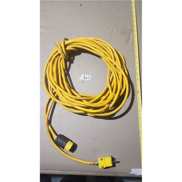 extension cord with locking end