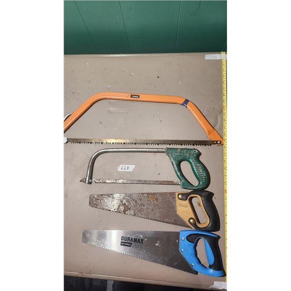 4 hand saws