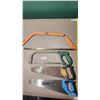 Image 1 : 4 hand saws