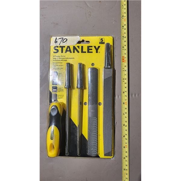 Stanley all purpose file set