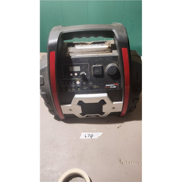 energy cube - battery booster/air compressor/radio