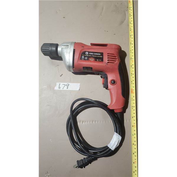 King Canada electric drill