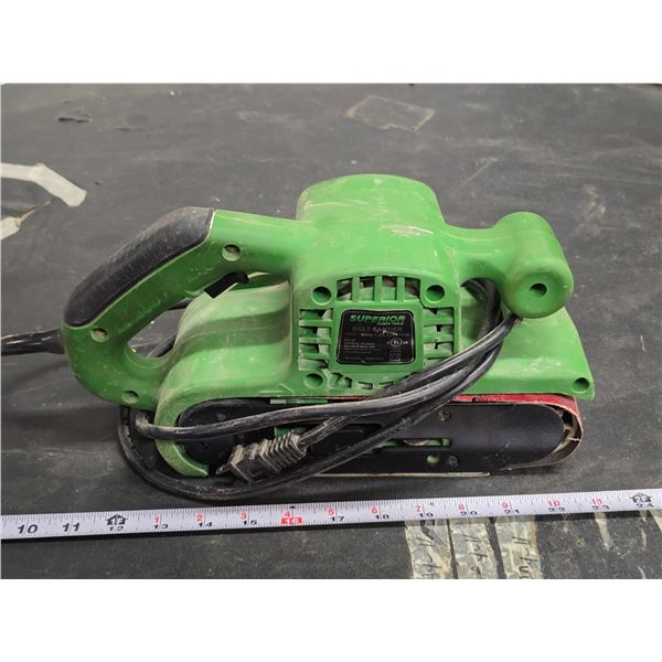 Superior electric 3" belt sander - works