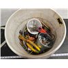 Image 2 : Pail of assorted hardware's