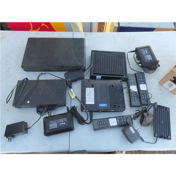 Shaw routers , modems , remotes