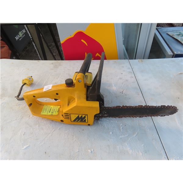 McCullough electric chainsaw