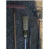 Image 6 : two rakes a broom and a pitch fork
