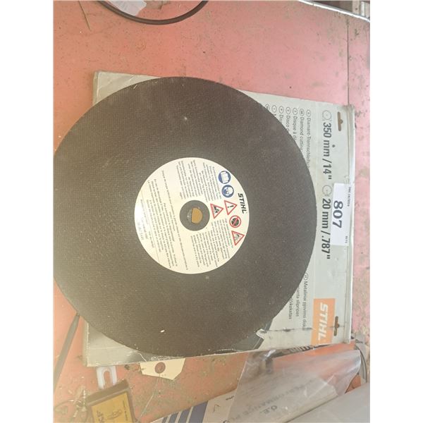 STIHL 14" CUTTING WHEEL