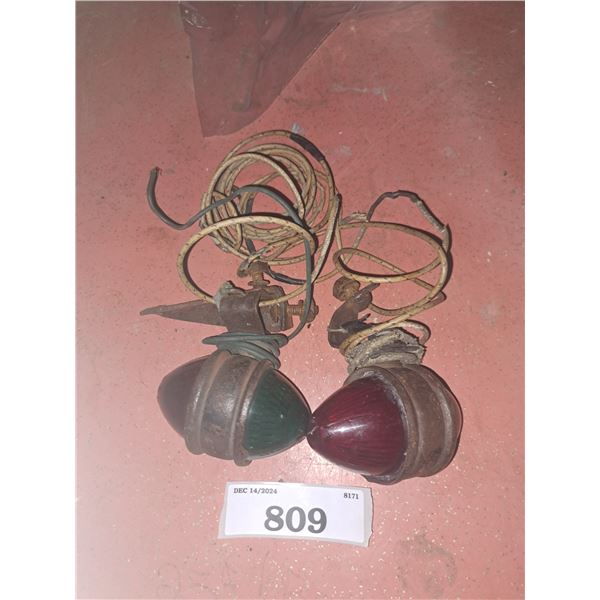 VINTAGE MARKER LIGHTS