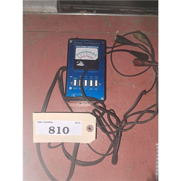 DWELL TACHOMETER WITH STARTER/IGNITION CONTROLS