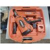 Image 1 : Paslode framing nailer in case c/w battery, charger, gas canister