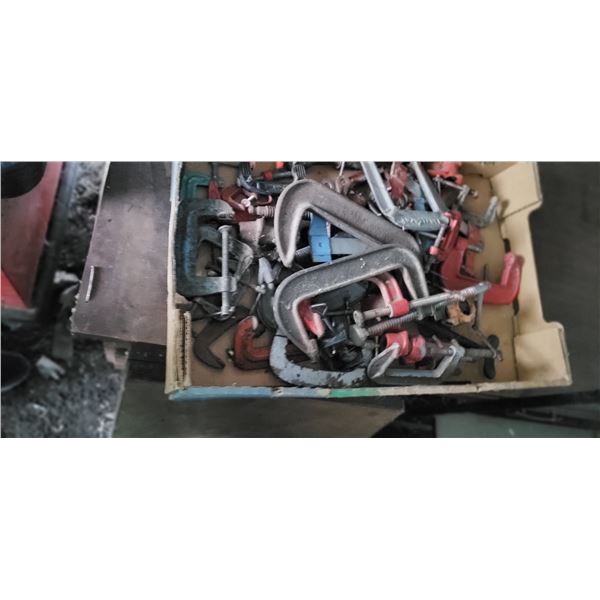 box of clamps