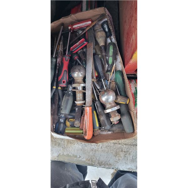 box of misc. tools