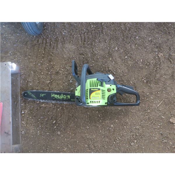 Poulan 33cc chainsaw
