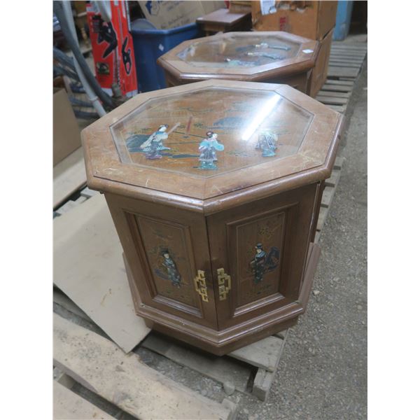 22Lx24.5 end table