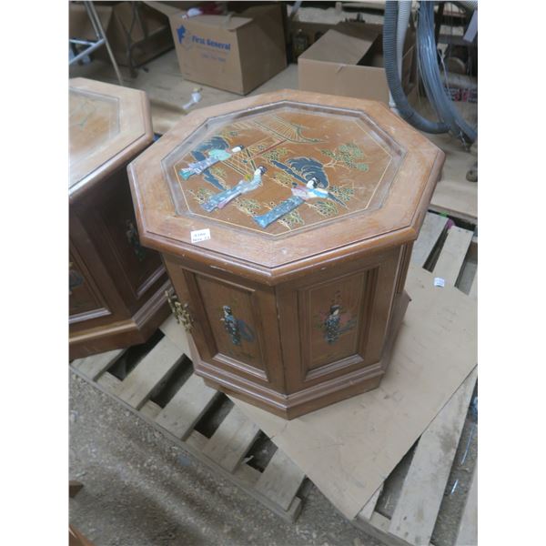 22Lx24.5 end table