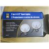 Image 4 : 2pc 4-1/2" spot lights