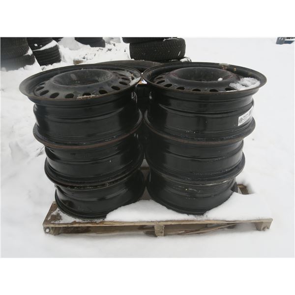 6 RSSW steel rims 17x6.5/5x114.3