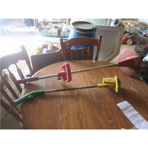 two whipper snippers