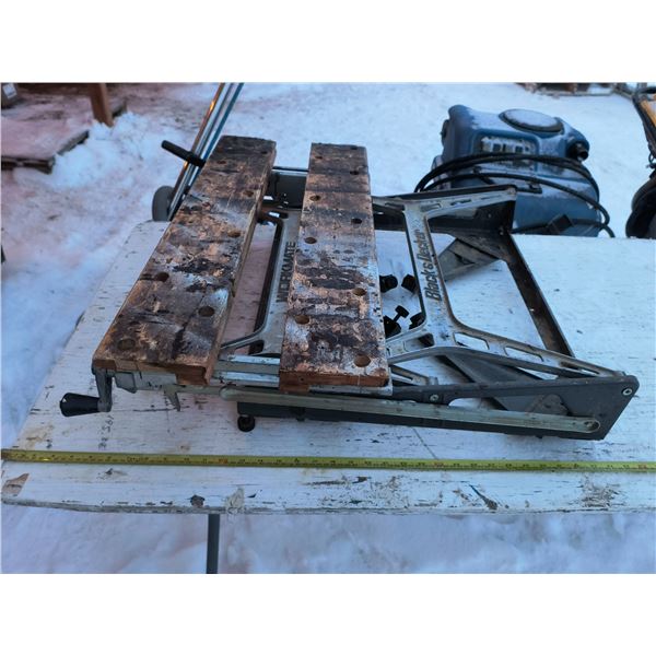 Black & Decker Workmate folding work table