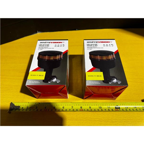 BE 325A-PL (LED BEACON 10-30V DIN POLE MOUNT)