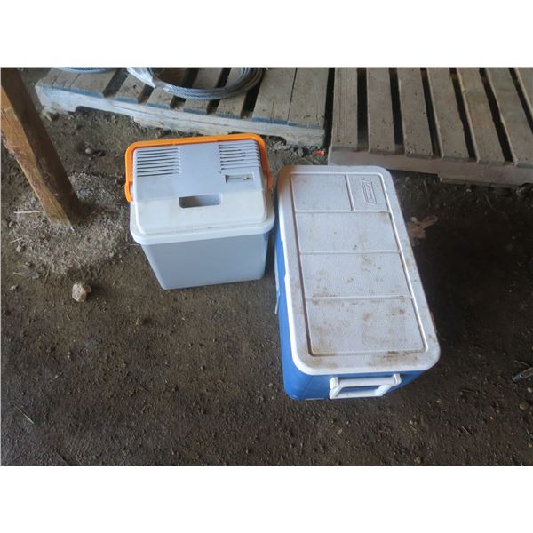 two coolers
