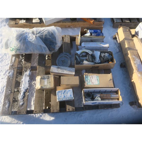 pallet of misc. hardware