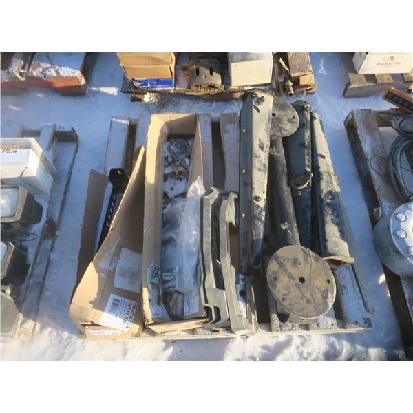 pallet of misc. hardware