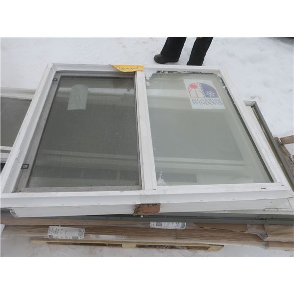 40"x4' window