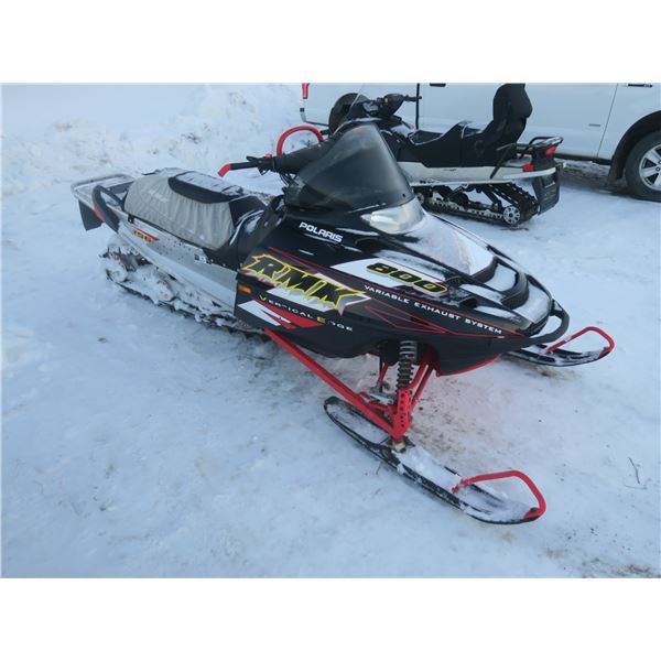 2002 Polaris 800 snowmobile - VIN:4XANM8CS32B242544
