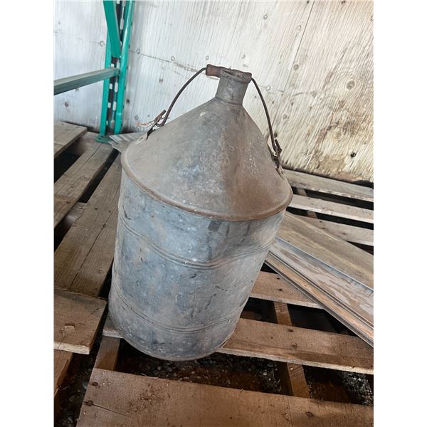 5gal galvanized gas pail