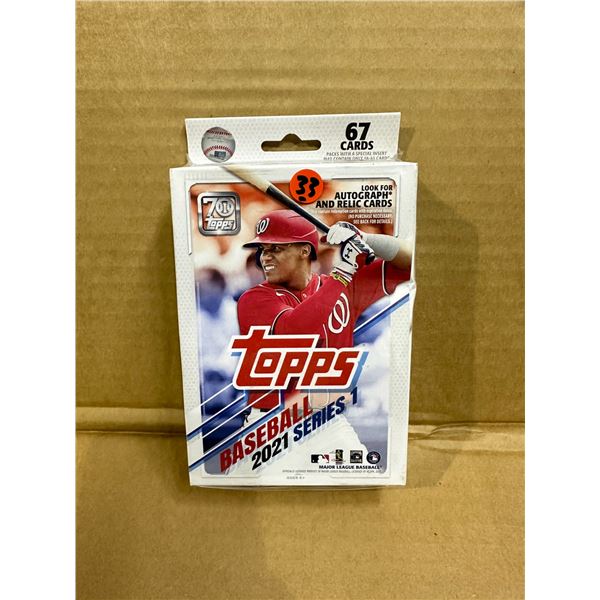 Topps Baseball 2021 Series 1 67- Card Set with Special Insert