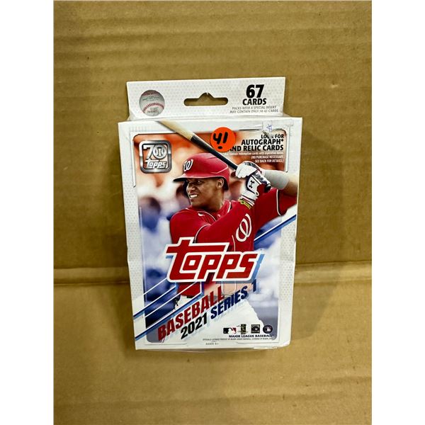 Topps Baseball 2021 Series 1 67- Card Set with Special Insert